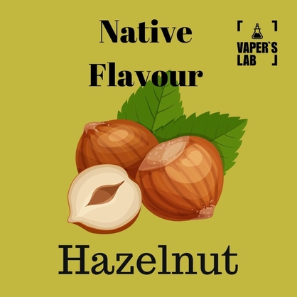 Фото, Видео на Жидкость для вейпа Native Flavour Hazelnut 100 ml