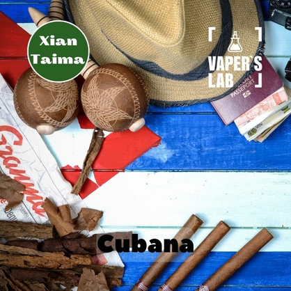Фото, Відеоогляди на Ароматизатори для вейпа Xi'an Taima "Cubana" (Кубинська сигара) 