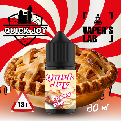 Фото, Видео солевая жижка Quick Joy Salt "Tasty Pie" 30ml