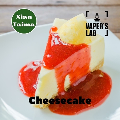 Фото, Відеоогляди на Ароматизатори для сольового нікотину Xi'an Taima "Cheesecake" (Чізкейк) 