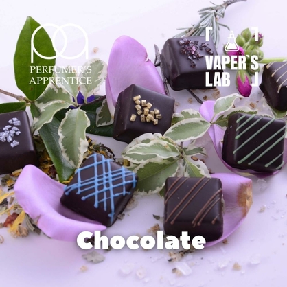 Фото, Видео, Ароматизатор для жижи TPA "Chocolate" (Шоколад) 
