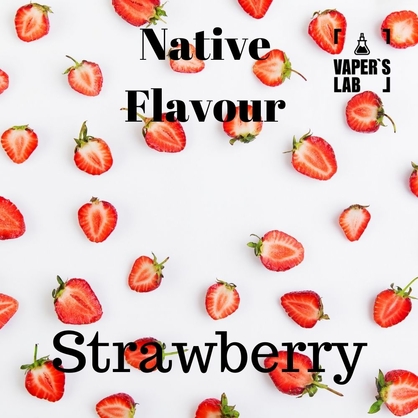 Фото, Відео на Жижи для вейпа україна Native Flavour Strawberry 100 ml