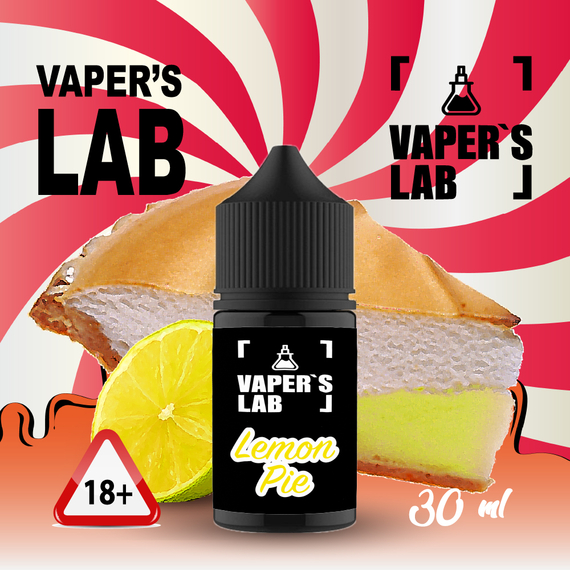 Відгуки для рідини salt зі знижкою Vaper's LAB Salt "Lemon pie" 30 ml 