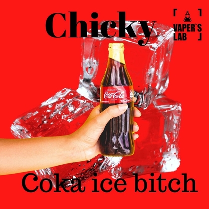 Фото Купити жижу для подов Chicky Salt Coka ice bitch 15