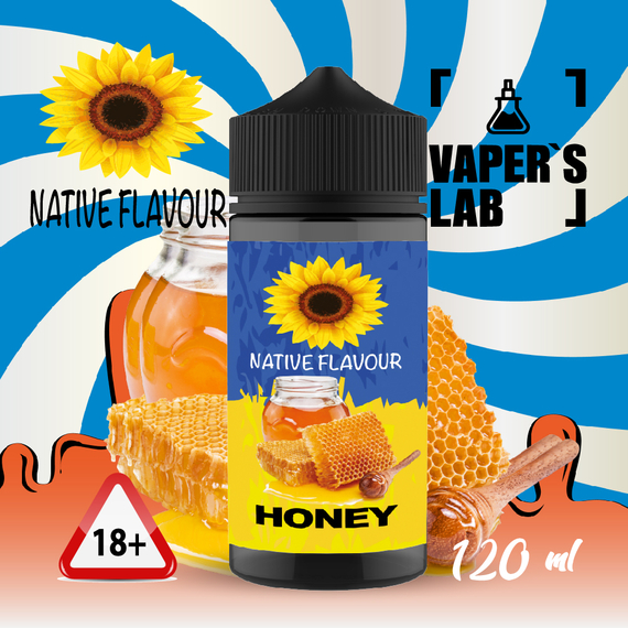 Отзывы  купить жижу для вейпа native flavour honey 120 ml