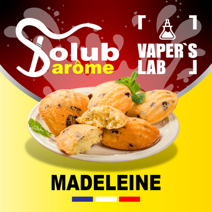 Фото, Відеоогляди на Ароматизатори для вейпа Solub Arome "Madeleine" (Бісквітне печиво) 