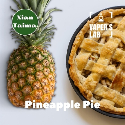 Фото, Видео, Ароматизаторы для самозамеса Xi'an Taima "Pineapple Pie" (Ананасовый пирог) 