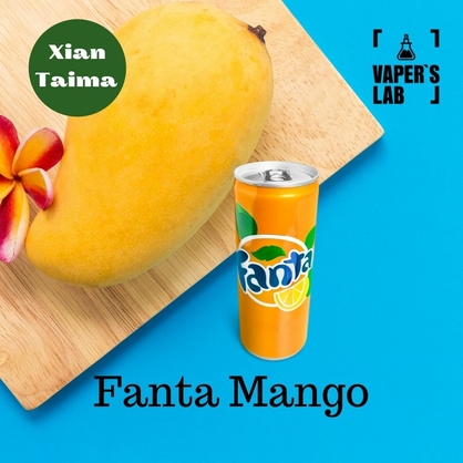 Фото, Відеоогляди на Ароматизатор для самозамісу Xi'an Taima "Fanta Mango" (Фанта манго) 