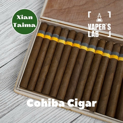 Фото, Видео, Ароматизатор для самозамеса Xi'an Taima "Cohiba cigar" (Сигара Кохиба) 