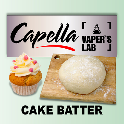 Фото на аромку Capella Cake Batter Тесто для кекса