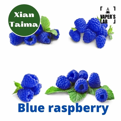 Фото, Відеоогляди на Ароматизатори для рідини вейпів Xi'an Taima "Blue raspberry" (Блакитна малина) 