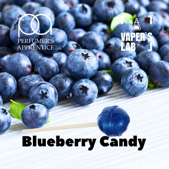 Відгуки на Натуральні ароматизатори для вейпа TPA "Blueberry Candy" (Чорнична цукерка) 