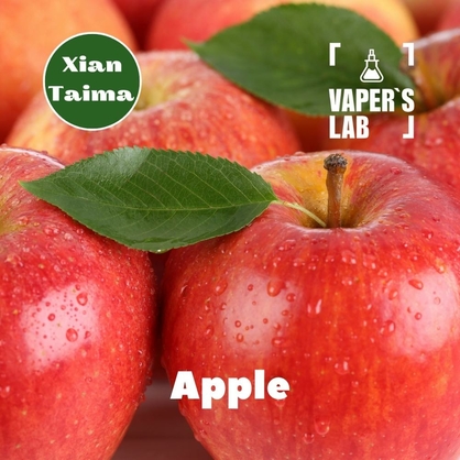 Фото, Видео, Ароматизаторы вкуса Xi'an Taima "Apple" (Яблоко) 