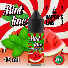 Жижи для пода Mint Line Salt 15 мл Watermelon