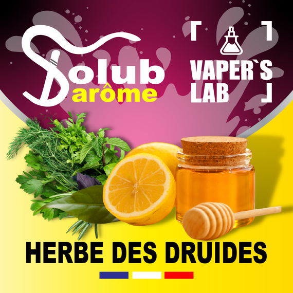 Відгуки на Аромки для вейпа Solub Arome "Herbe des druides" (Трави з лимоном та медом) 
