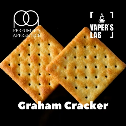 Фото, Відеоогляди на Найкращі ароматизатори для вейпа TPA "Graham Cracker" (Печиво крекер) 