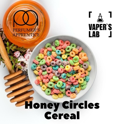 Фото, Відеоогляди на Аромки для вейпа TPA "Honey Circles Cereal" (Медові кільця) 