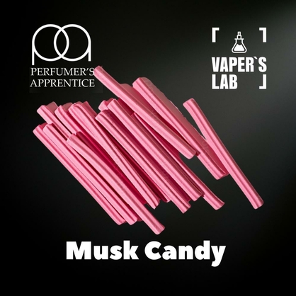 Фото, Видео, Пищевой ароматизатор для вейпа TPA "Musk Candy" (Мускусные конфеты) 