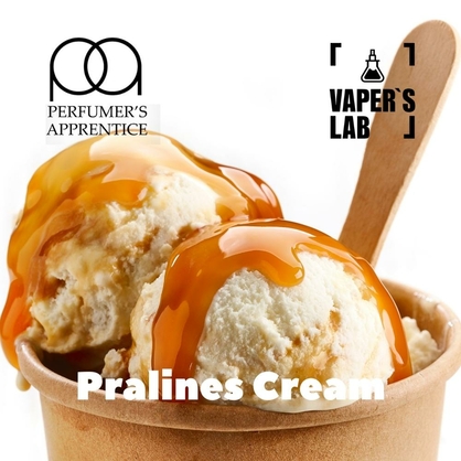Фото, Видео, Премиум ароматизаторы для электронных сигарет TPA "Pralines cream" (Пралине с кремом) 
