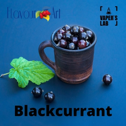 Фото, Відеоогляди на Аромку для вейпа FlavourArt Blackcurrant Чорна смородина