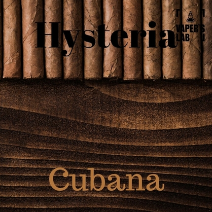 Фото рідина для вейпа без нікотину hysteria cubana 100 ml