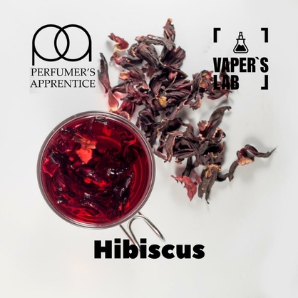 Фото, Видео, Премиум ароматизаторы для электронных сигарет TPA "Hibiscus" (Каркаде) 