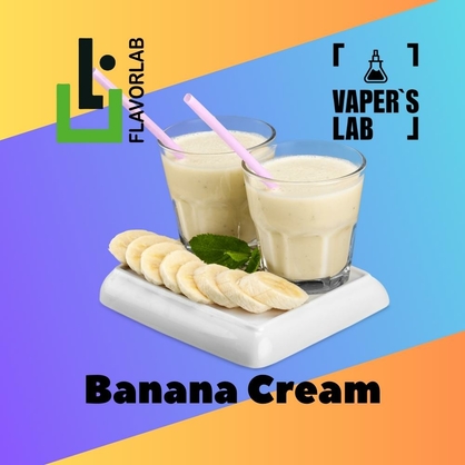 Фото на Аромку для вейпа Flavor Lab Banana Cream 10 мл