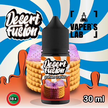 Фото жижа для пода dessert fusion salt graham cracker 30 ml