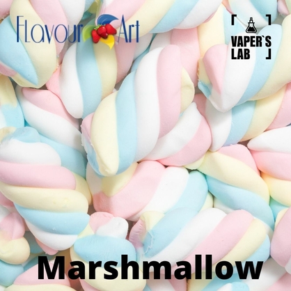 Фото, Відеоогляди на Аромку для вейпа FlavourArt Marshmallow Зефір