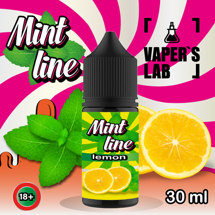 Фото жижа для пода mint lemon 30ml