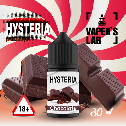 Фото Дешеві сольові рідини Hysteria Salt Chocolate 30