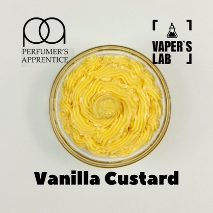 Фото, Видео, Премиум ароматизатор для электронных сигарет TPA "Vanilla Custard" (Ванильный крем) 