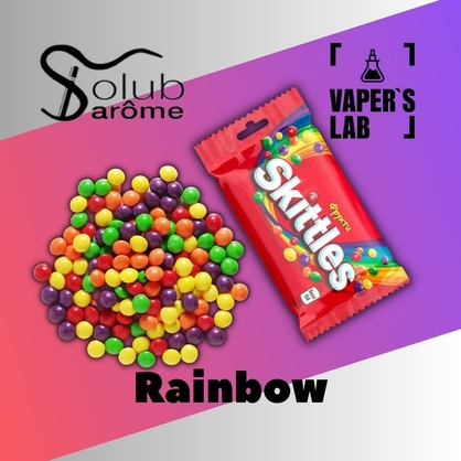 Фото, Відеоогляди на Преміум ароматизатори для електронних сигарет Solub Arome "Rainbow" (Цукерки скітлз) 