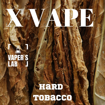 Фото, Видео на жидкость для подов XVape Salt "Hard Tobacco"