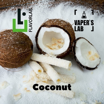 Фото на Аромку для вейпа Flavor Lab Coconut 10 мл
