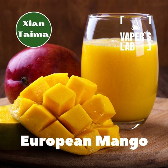 Відгуки на ароматизатор електронних сигарет Xi'an Taima "European Mango" (Європейське манго) 