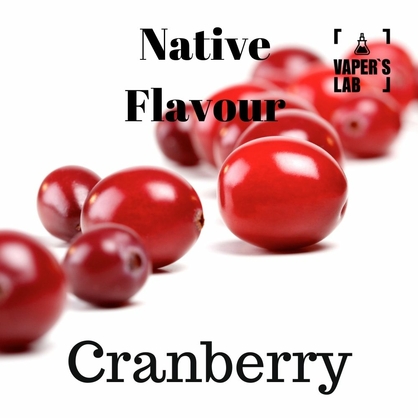 Фото, Видео на жижи для вейпа Native Flavour cranberry 30 ml