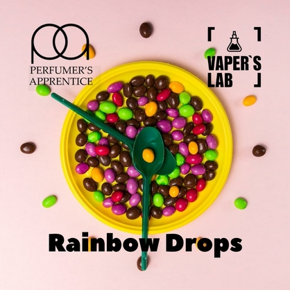 Фото, Видео, Ароматизаторы вкуса TPA "Rainbow Drops" (Кисло-сладкое драже) 