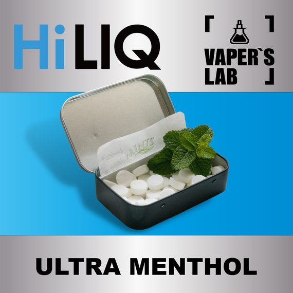 Отзывы на ароматизаторы HiLIQ Хайлик Ultra Menthol Ультра Ментол