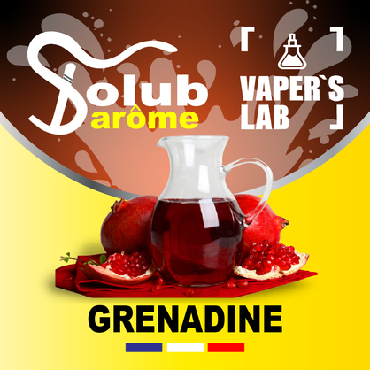 Фото, Відеоогляди на Найкращі харчові ароматизатори Solub Arome "Grenadine" (Гранатовий коктейль) 