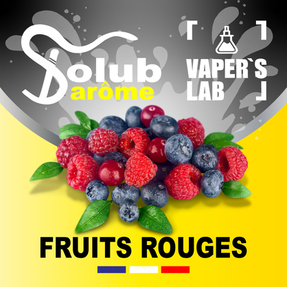 Фото, Видео, Ароматизаторы для солевого никотина   Solub Arome "Fruits rouges" (Микс лесных ягод) 
