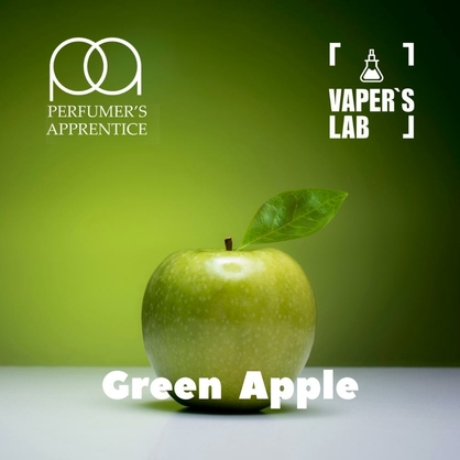 Фото, Відеоогляди на Найкращі ароматизатори для вейпа TPA "Green Apple" (Зелене яблуко) 