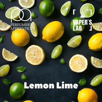 Фото, Відеоогляди на Ароматизатори для рідини вейпів TPA "Lemon Lime" (Лимон Лайм) 