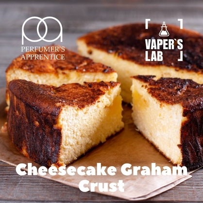 Фото, Відеоогляди на Найкращі ароматизатори для вейпа TPA "Cheesecake Graham Crust" (Сирний торт) 