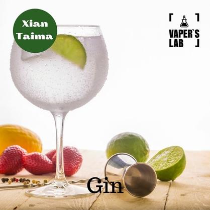 Фото, Відеоогляди на Натуральні ароматизатори для вейпа Xi'an Taima "gin" (Джин) 