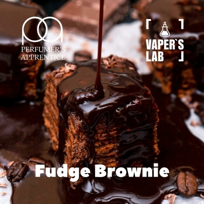 Фото, Видео, Ароматизаторы для жидкостей TPA "Fudge Brownie" (Шоколадный пирог с карамелью) 