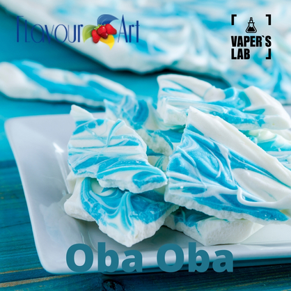 Фото на Ароматизатор для вейпа FlavourArt Oba Oba Ванильные конфеты