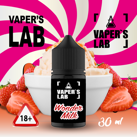 Отзывы на заправки на солевом никотине Vaper's LAB Salt "Wonder milk" 30 ml