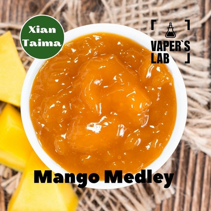 Фото, Відеоогляди на Ароматизатори смаку Xi'an Taima "Mango Medley" (Манго попурі) 