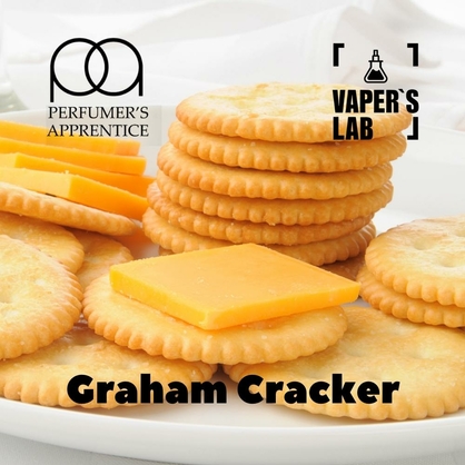Фото, Відеоогляди на Найкращі ароматизатори для вейпа TPA "Graham Cracker" (Печиво крекер) 
